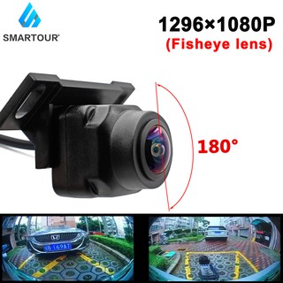 Smartour CCD 180 Degree Fisheye Lens Car Rear Side Front View Camera Wide Angle Reversing Backup Camera Night Vision Waterproof