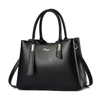 Handbag PU Korean Style Fashion Casual Shoulder Large Capacity Women's Bag Set Sling Tote Wallet Purse Travel Ladies Phone K4Z2 #3