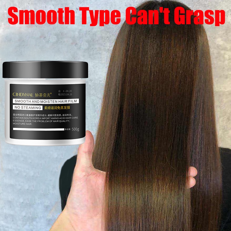 500ML Hair Treatment Mask Deep Repair Hair Film Nourishment Softening Conditioner Hair Care