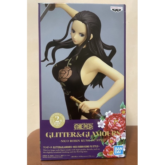 One Piece Glitter Glamours Nico Robin Kung Fu Style Ver A Mib Authentic Shopee Philippines