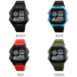 SKMEI 1299 Sports Men Waterproof Countdown Alarm Male Digital Wrist Watch #5