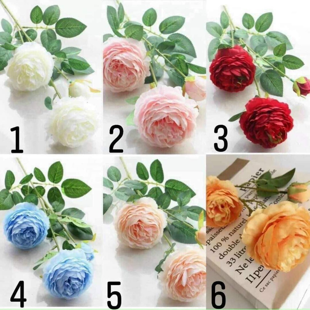 Beautiful silk flowers of all colors Shopee Philippines