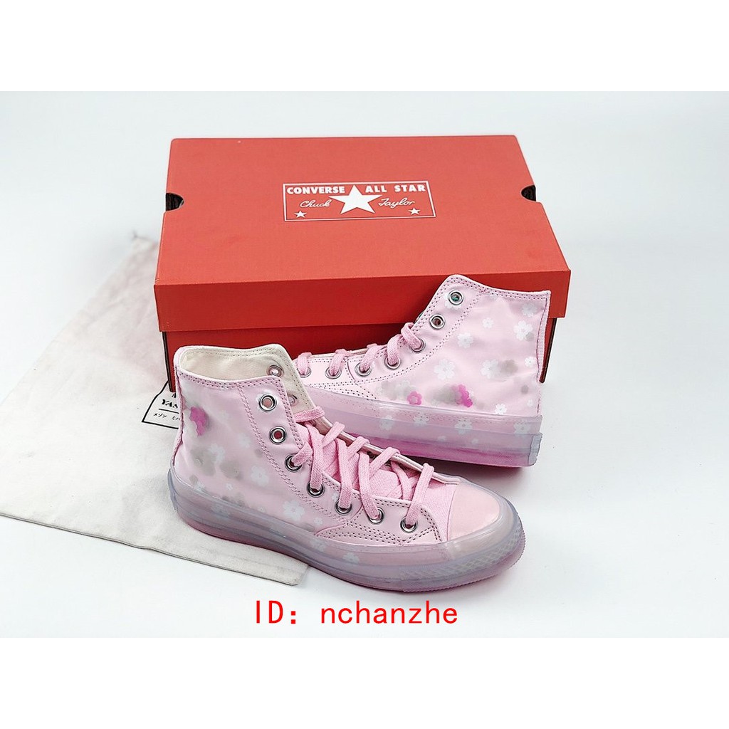 Converse Chuck 70s Sakura Series Transparent Mesh High Top Canvas Shoes Shopee Philippines