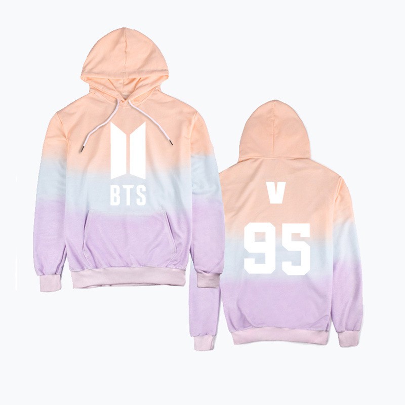 bts cotton hoodie