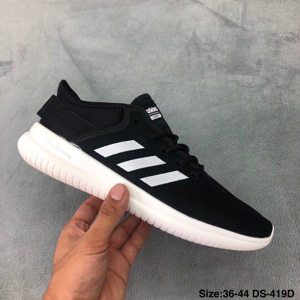 adidas cloudfoam swift racer black