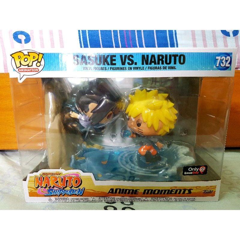 Naruto vs Sasuke Gamestop Exclusive (Movie Moments Funko Pop) Shopee