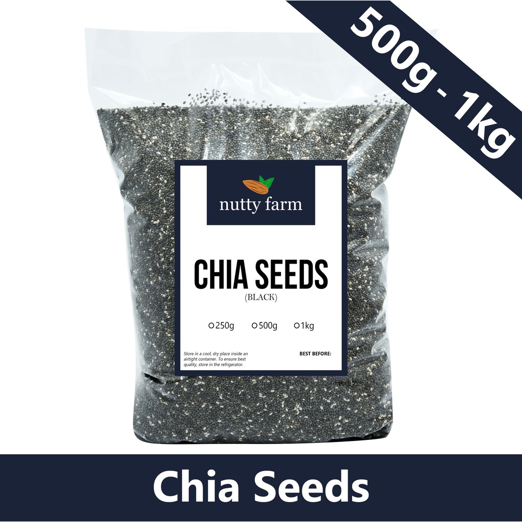 Chia Seeds (500g 1kg) by Nutty Farm Shopee Philippines