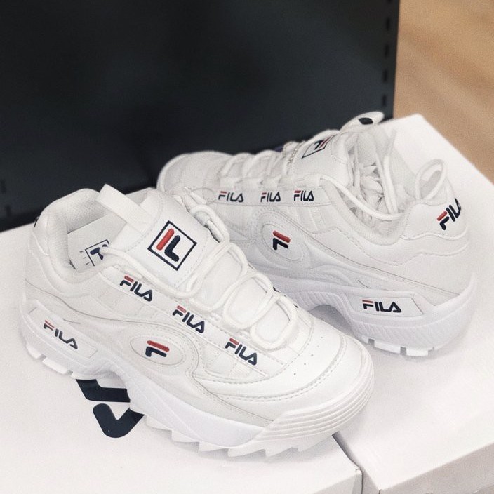 fila original white shoes