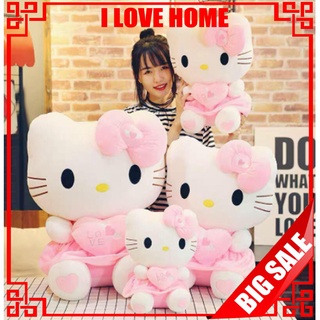 hello kitty stuff toys ✪Hold Eart  hello kiity  KT cat hellokitty doll plush stuff toy✌ #5