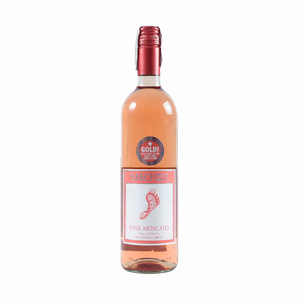 Barefoot Pink Moscato 750ml | Shopee Philippines