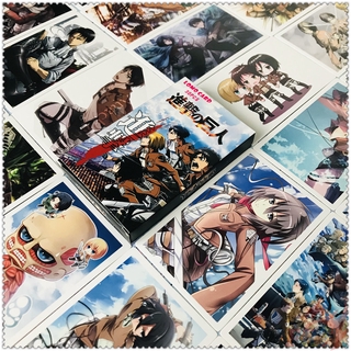 30Pcs/Box  Attack on Titan - Anime Eren Jaeger / Mikasa Ackerman / Armin Arlert Attack on Titan Lomo Cards  5.5cm*8.8cm Mini Postcard Fans Gift Fans Collections #4