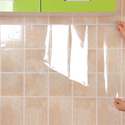 Transparent Waterproof Anti Smoke Kitchen Cabinet Stickers
