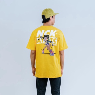 Nick Automatic ”Luchadoress-Stance” Yellow T-shirt #5
