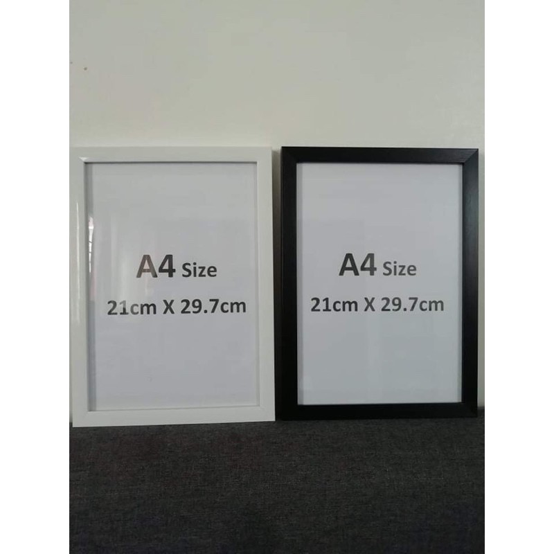 A4 size Frame with Glass Cover Shopee Philippines