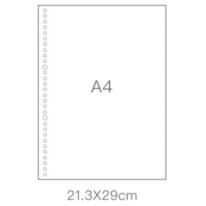 creative transparents twill pp binders shells a6 a5 six-hole b5 nine-hole fol G4 