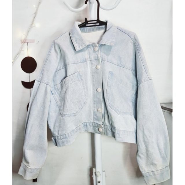 light color denim jacket