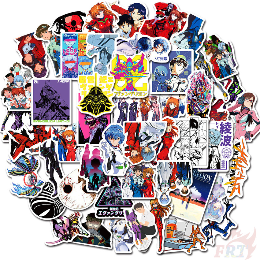 Neon Genesis Evangelion Lanyard w/Collectible Sticker 