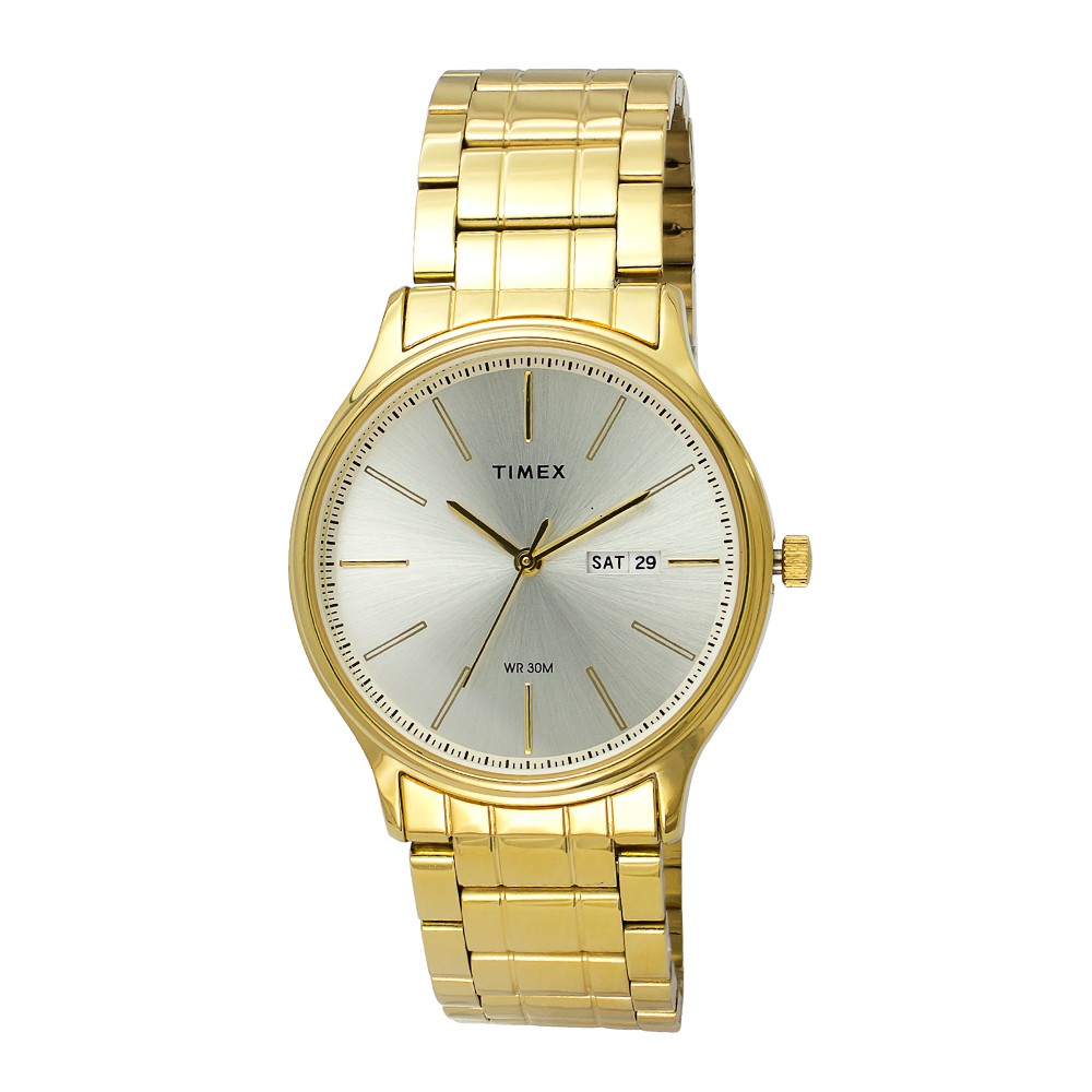 timex watch gold