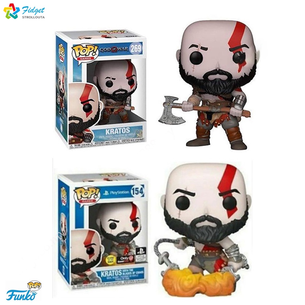 Funko POP 2015 game God of war Kratos vinyl limited edition toy#protective shell 