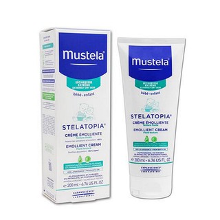 mustela stelatopia emollient cream 200ml