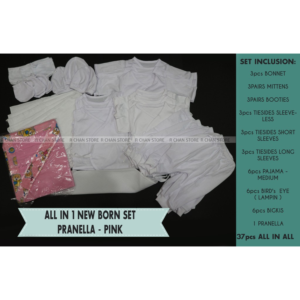 NEWBORN BABY CLOTHES SET! (37pcs!!) baby set Shopee Philippines