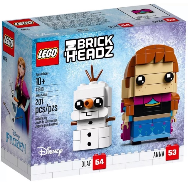 lego elsa brickheadz