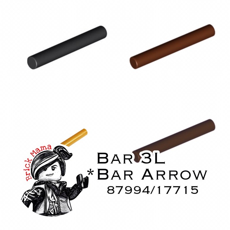 LEGO Bar 3L ( Bar Arrow ) Item No. 87994 17715 / Lego Parts | Shopee  Philippines