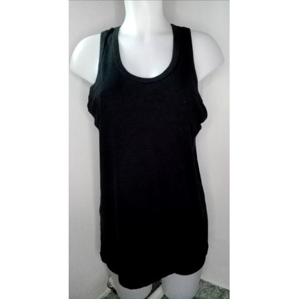 CASUAL WEAR SHORT SLEEVES SANDO ROUND NECK PRELOVED size:M-L 19inches ...