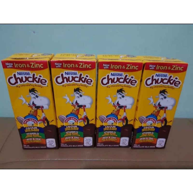 NESTLE CHUCKIE chocolate drink (180ml x 4pcs) Shopee Philippines