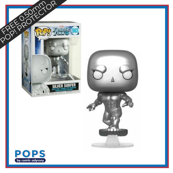 silver surfer funko pop