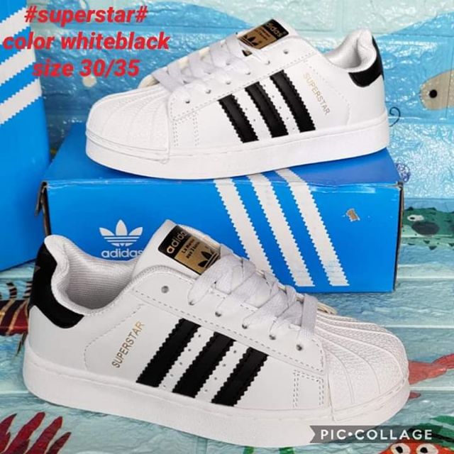 ADIDAS SUPERSTAR SNEAKER SHOES FOR KIDS. SIZES 31-35. | Shopee Philippines