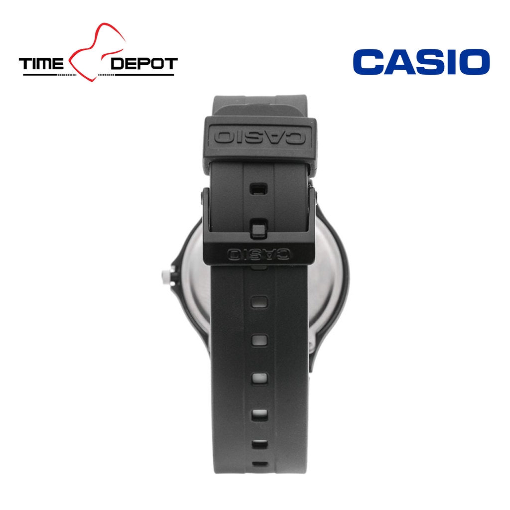 Casio Mw 59 7evdf Analog Black Resin Strap Watch For Men 999