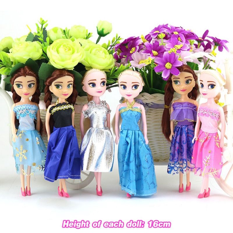 Frozen Barbie Elsa Toys Barbie Doll For Girls | Shopee Philippines