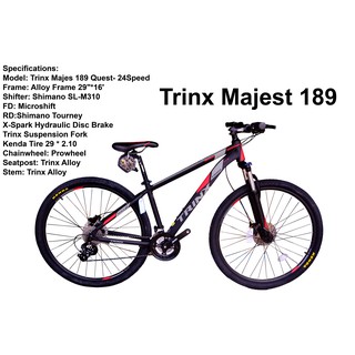 trinx mountain bike specs