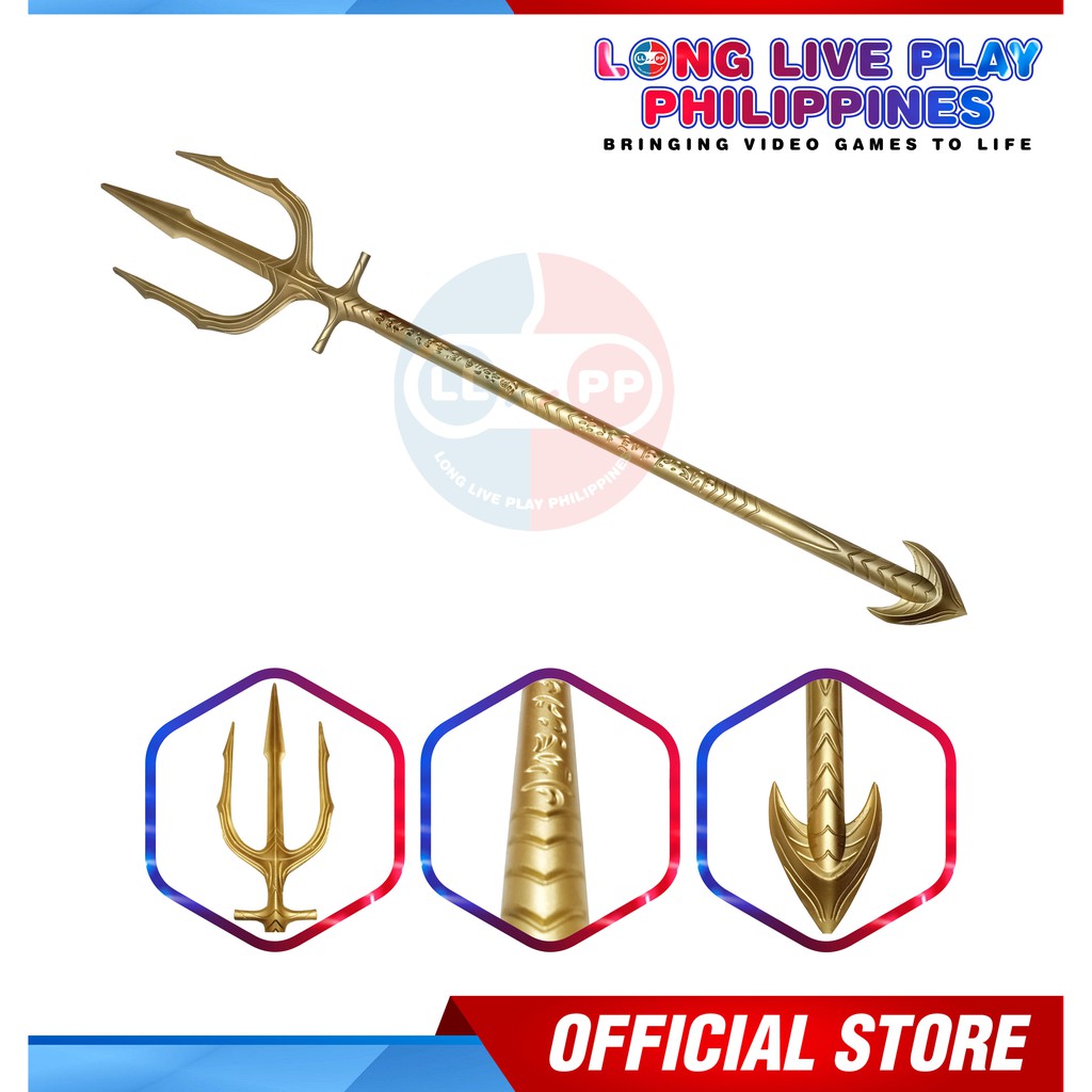 Aquaman Trident Dc Comics Justice League Hero Foam Replica Cosplay Props Shopee Philippines