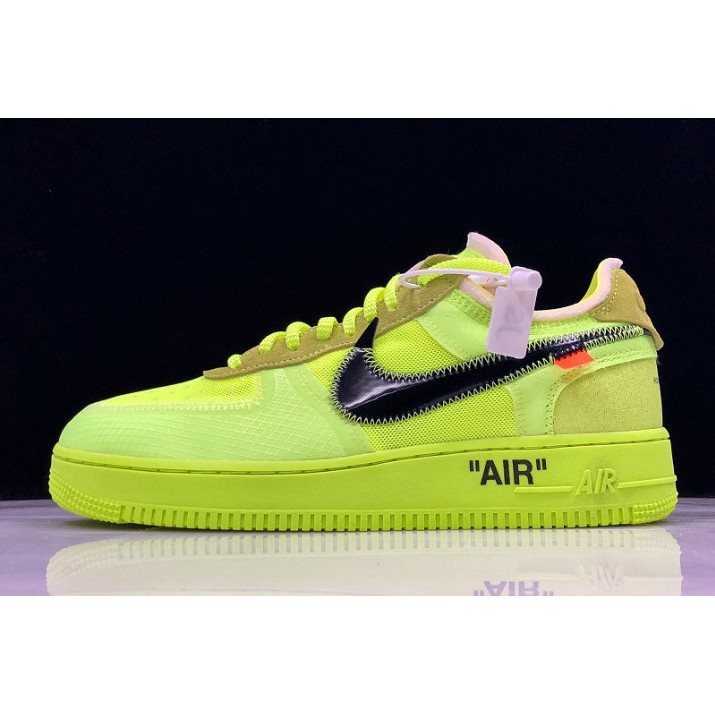 off white yellow air force