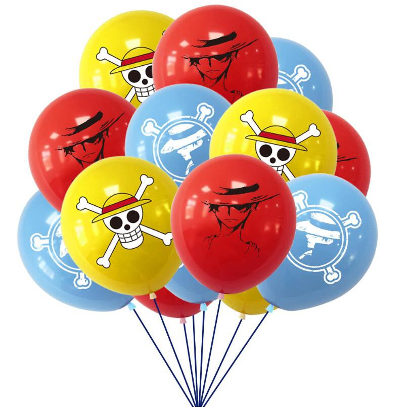 pcs One Piece Theme Birthday Party Balloon Party Decoration Shopee Philippines