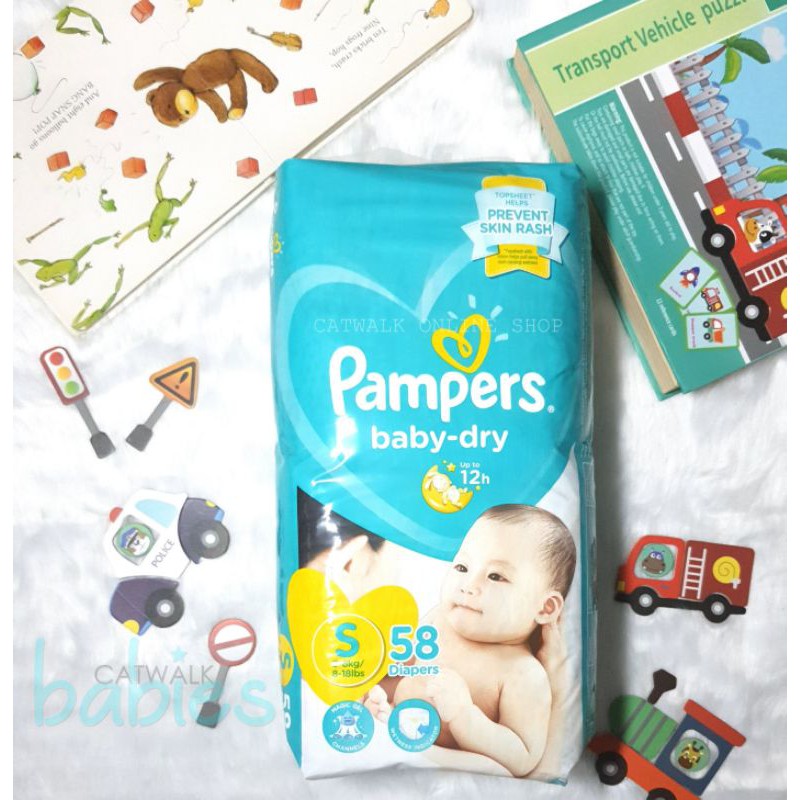 small pack of pampers size 1