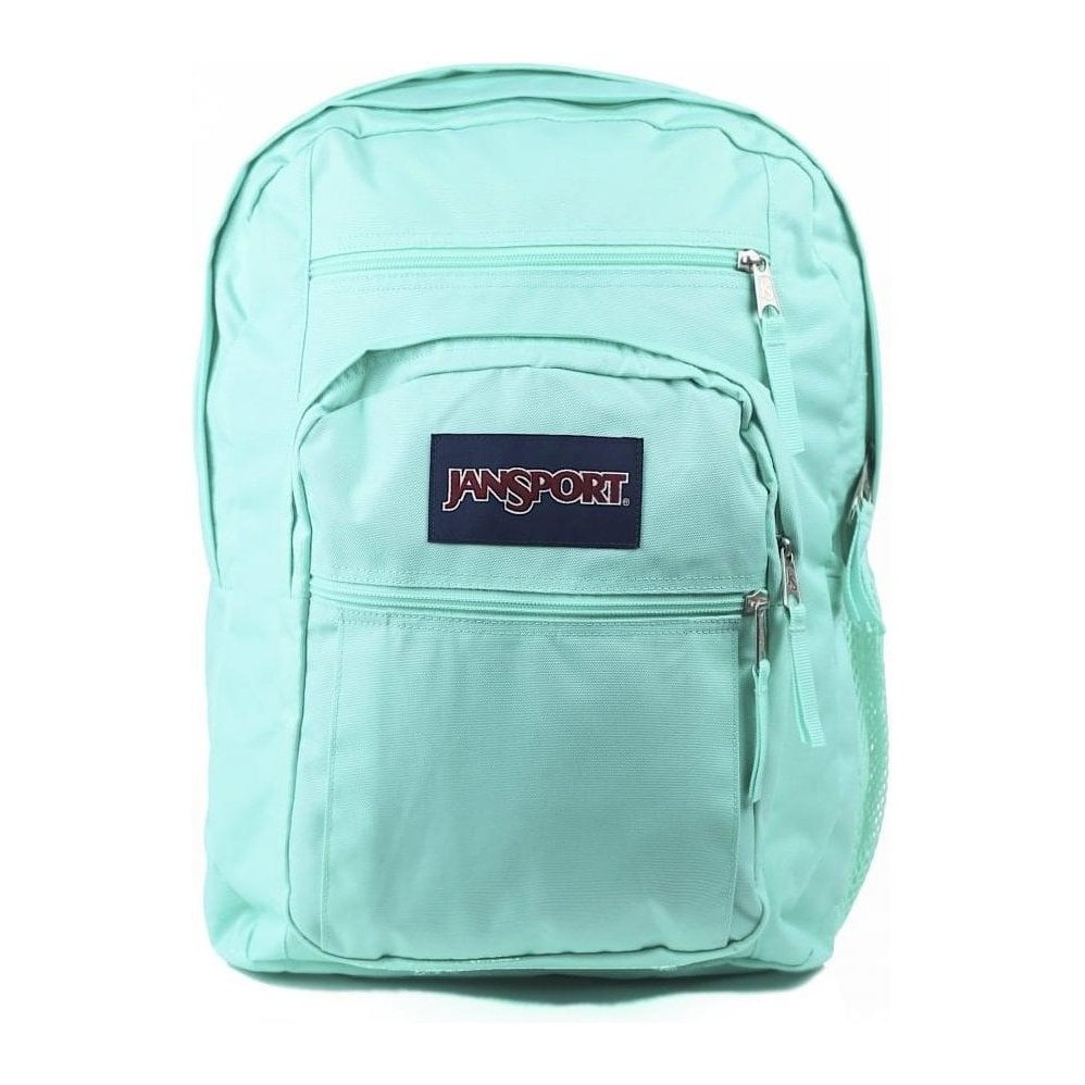 jansport big student backpack aqua dash