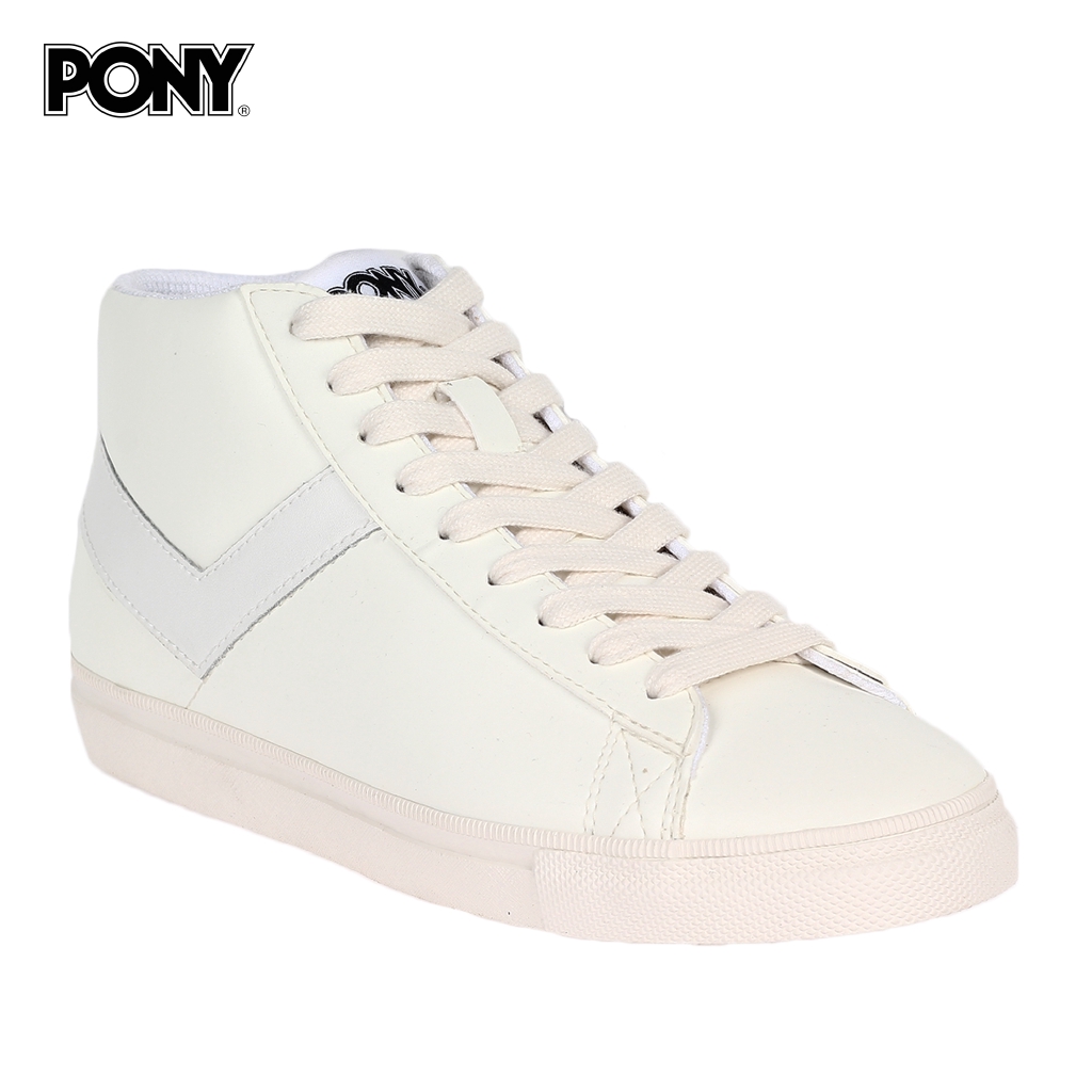 pony white sneakers womens