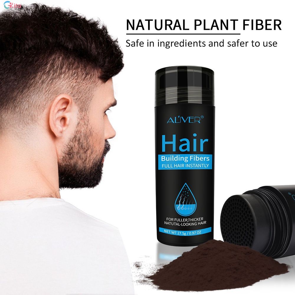 ALIVER Hair Fibers Keratin Thickening Building Thick Hair Fiber Hair