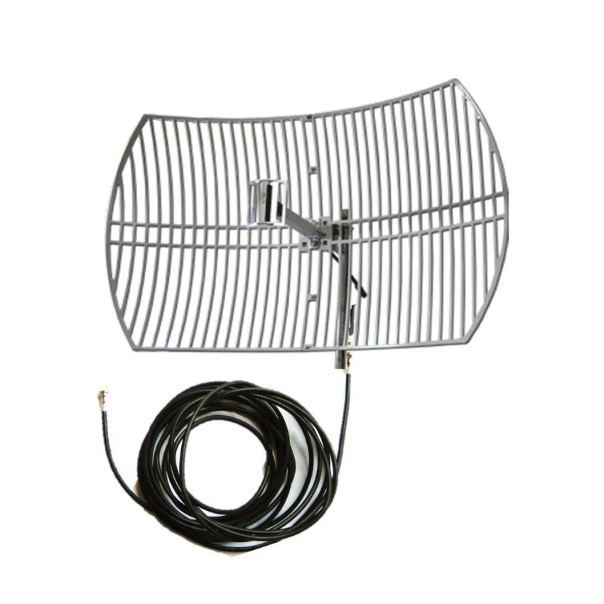 Bolt Grid 3G 4G LTE 24 dbi Antenna wires b315 B525 B593 1800-2100 MHZ ...