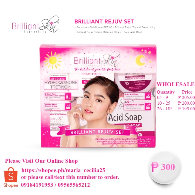 Brilliant Skin Essentials Rejuvenating Set | Shopee Philippines