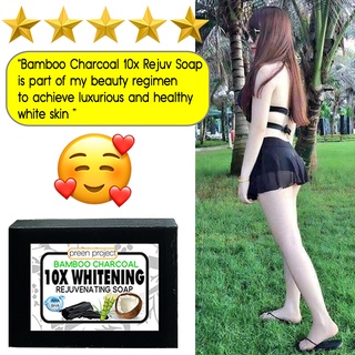 △[10X Whitening] Bleaching Rejuvenating Bamboo Charcoal Soap for skin Dark spot eraser Pimple Acne #3