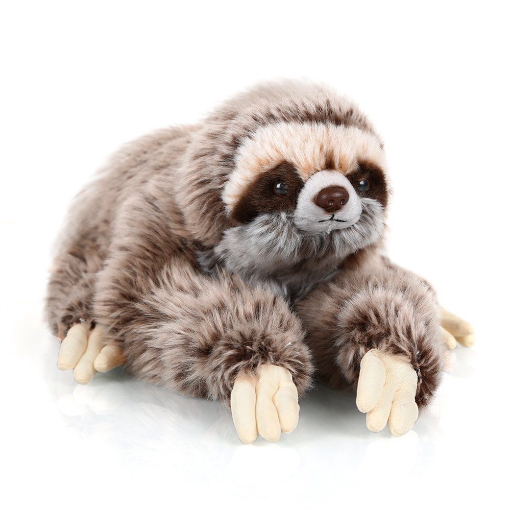 white sloth stuffed animal