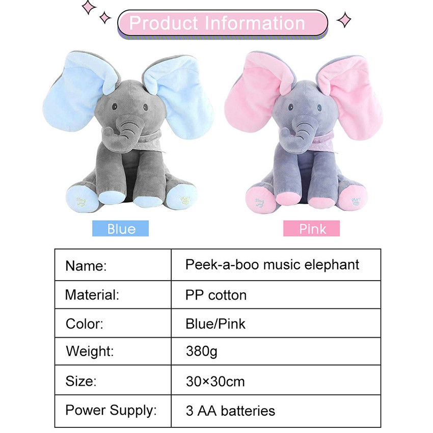 elephant toys for 1 year old