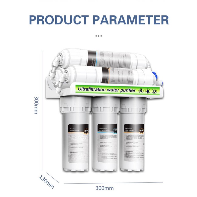 6 Stages Ultrafiltration Water Purifier Complete Set - Image 5