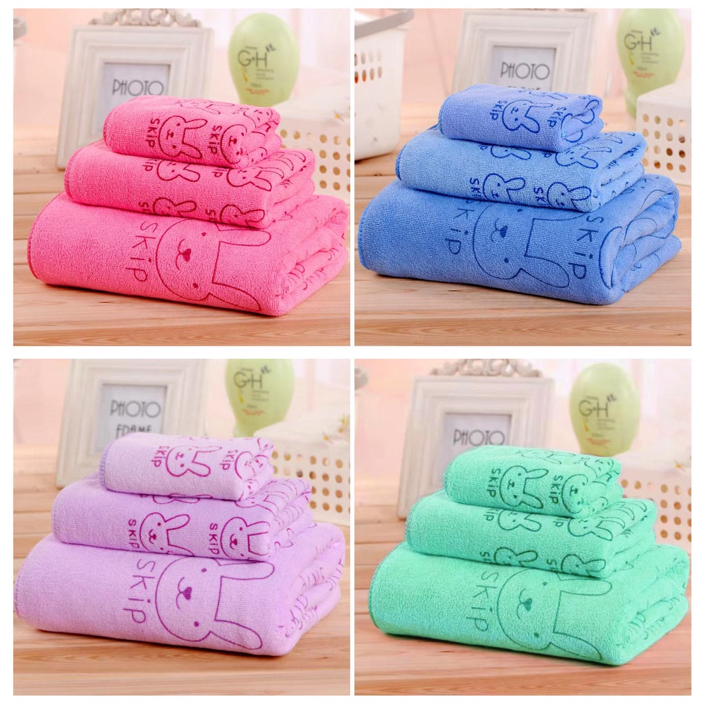 Across 3in1 cotton bath towel 3 different sizes Shopee Philippines