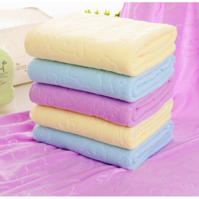 Microfiber Towel Korean Three Seconds Dry Bath Towel(Random Color