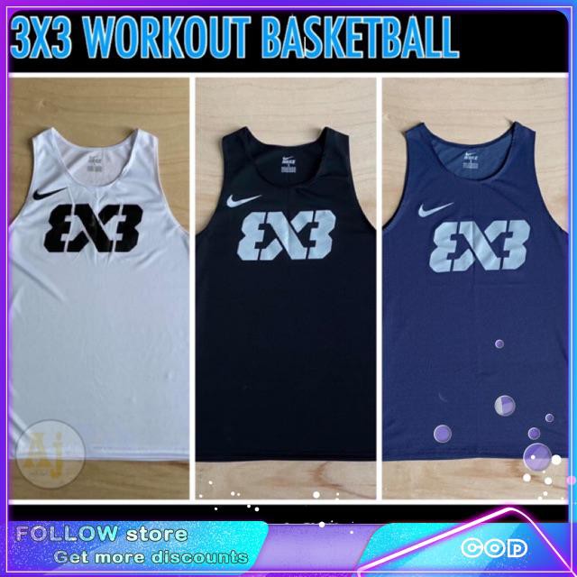 3x3 dry fit basketballl sleeveless shirtSpecial discount | Shopee Philippines